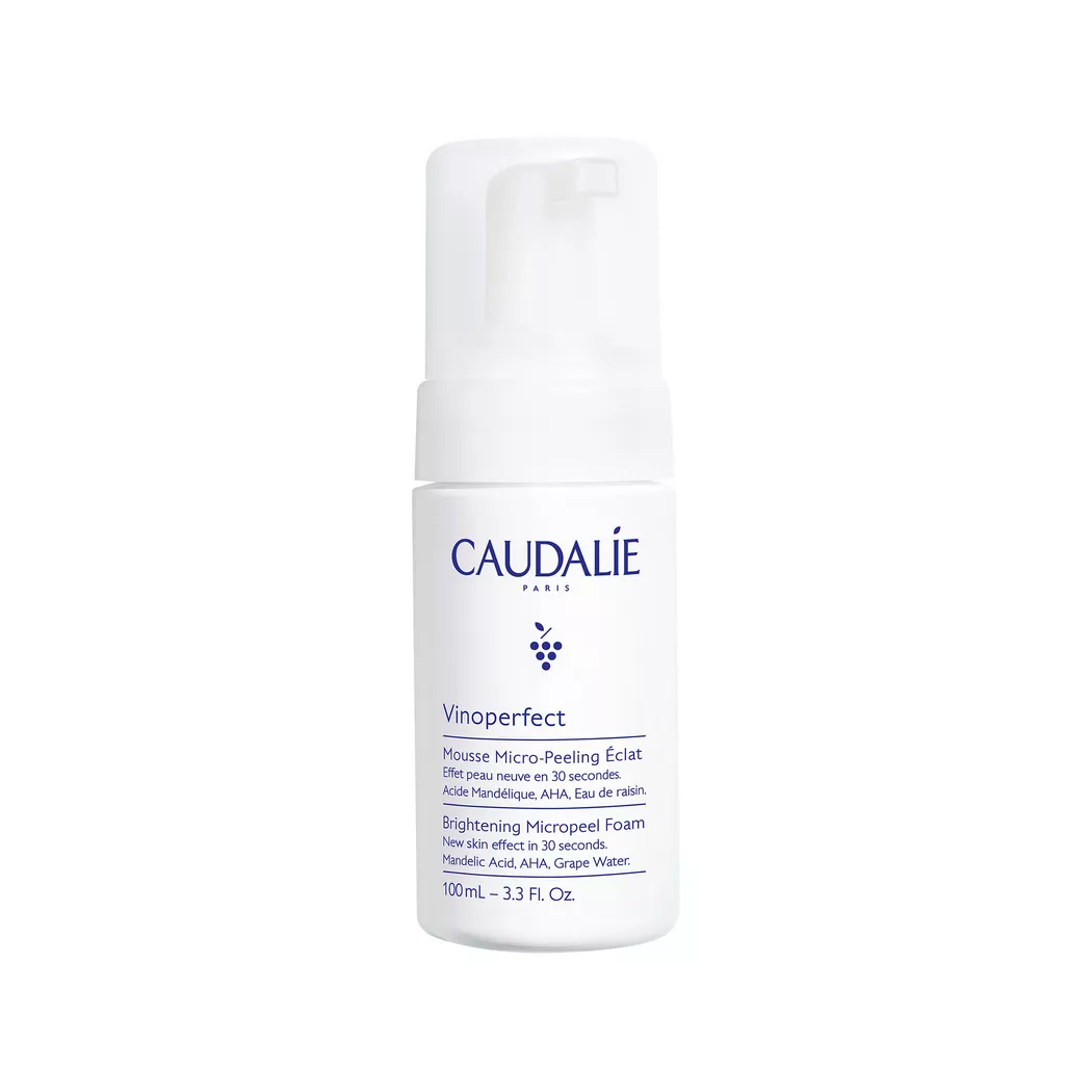 Caudalie - Mikro-Peeling Schaum Ausstrahlung, Vinoperfect Mousse Micro-Peeli, 100  ml