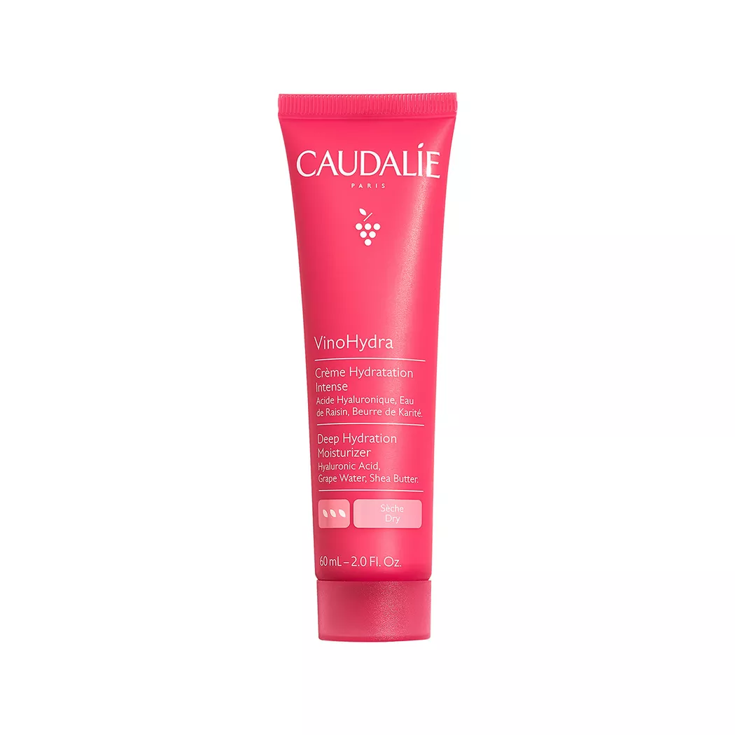 Caudalie - Intensive Feuchtigkeitscreme, VinoHydra Crème Hydrat Intense, 60 ml