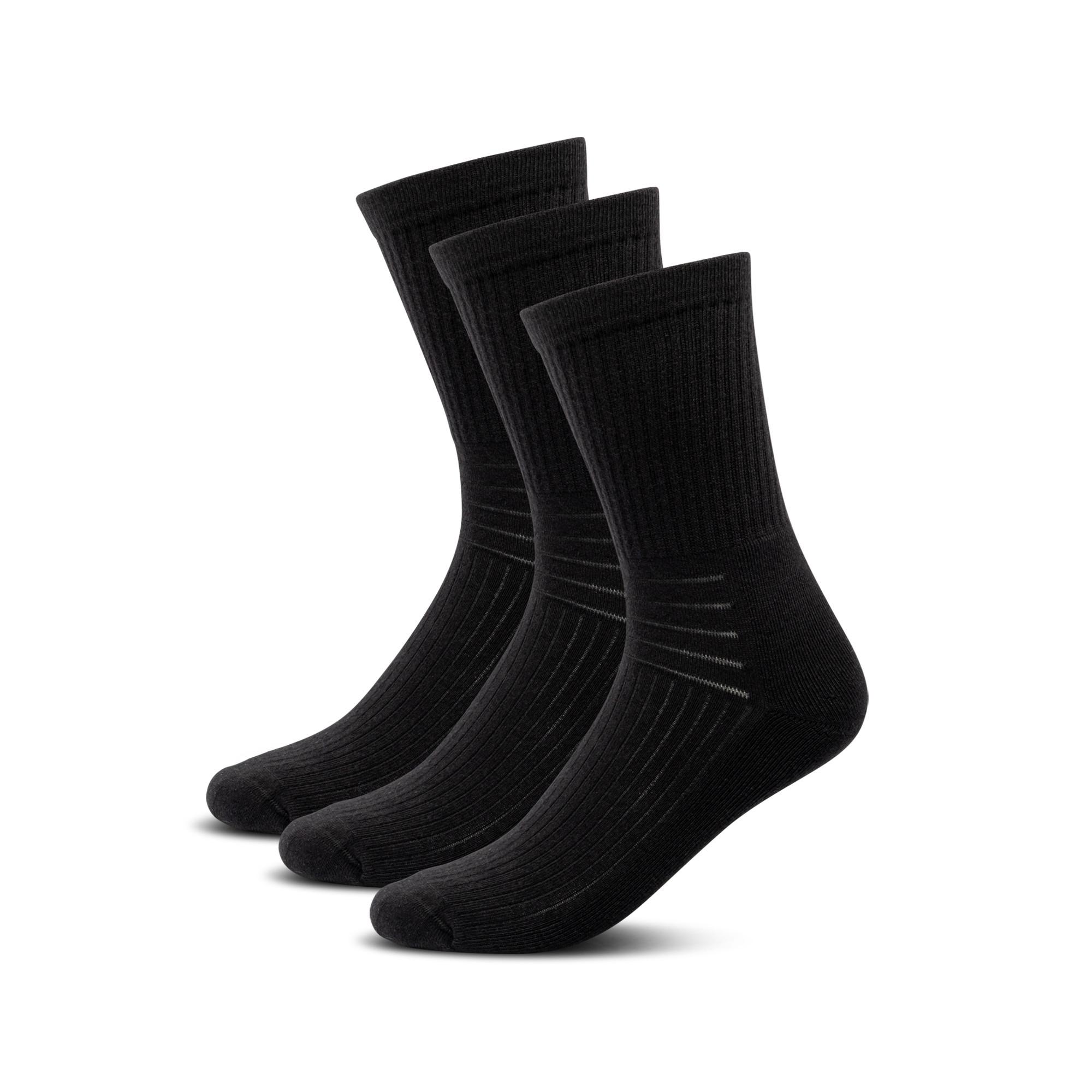 Image of Triopack, Wadenlange Sp-sock Herren Black 35-38