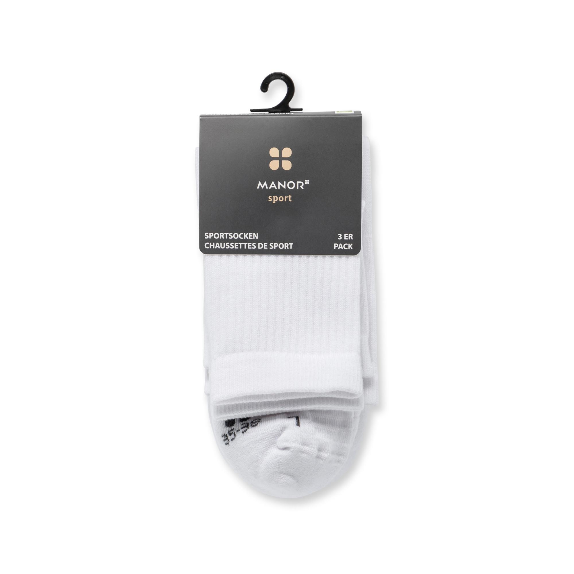 Manor Sport Trio PACK SOCKEN UNISEX short Calze sportive, alla caviglia, 3-pack 