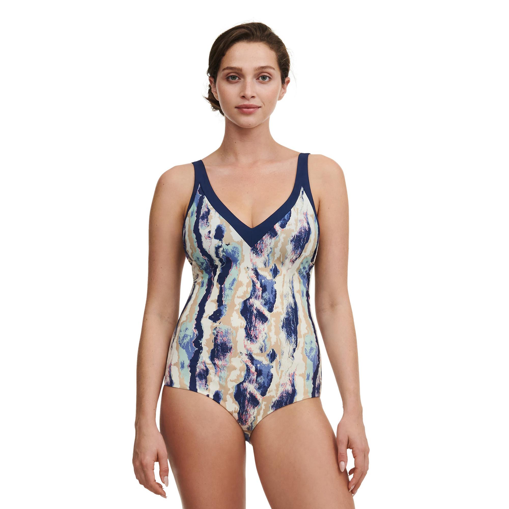 Image of Badeanzug Damen Beige 38