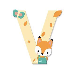 Janod  Holz Buchstabe V 