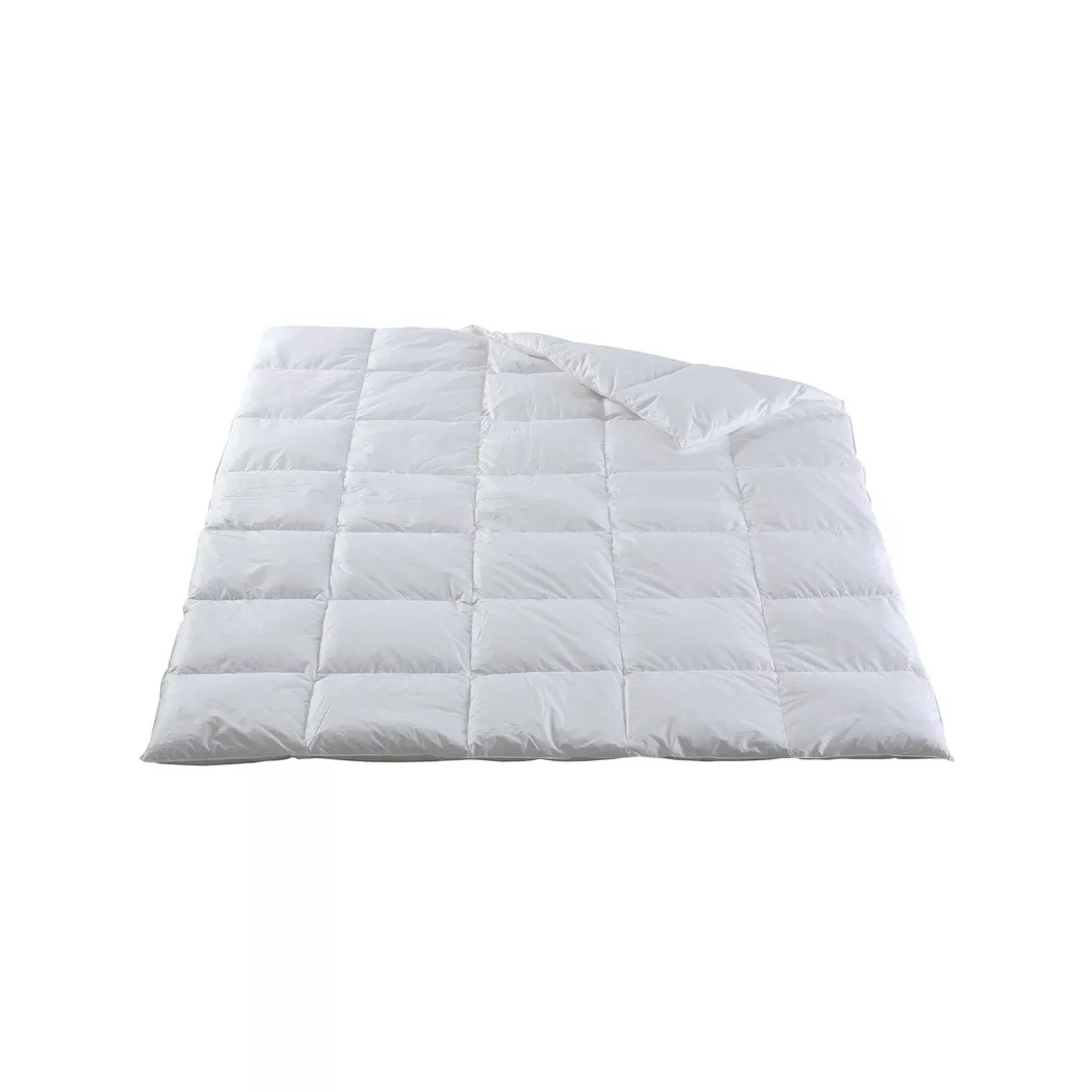 DOR - Ganzjahres-Daunenduvet, Beautysleep Ganzjahres Daunenduvet, 240 x 240 CM, Weiss