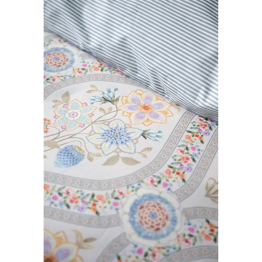 Pip Studio Ornamento Ramo Taie d'oreiller à motif floral  