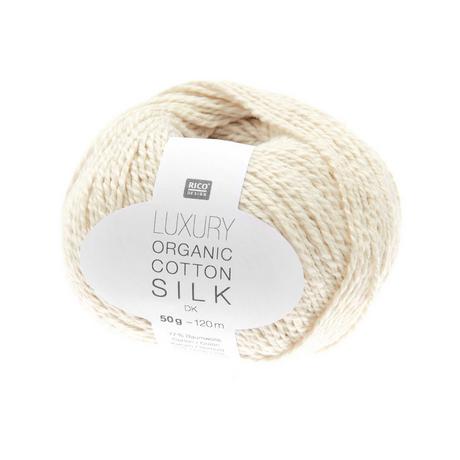 RICO-Design Strickgarn Luxury Organic Cotton Silk dk 