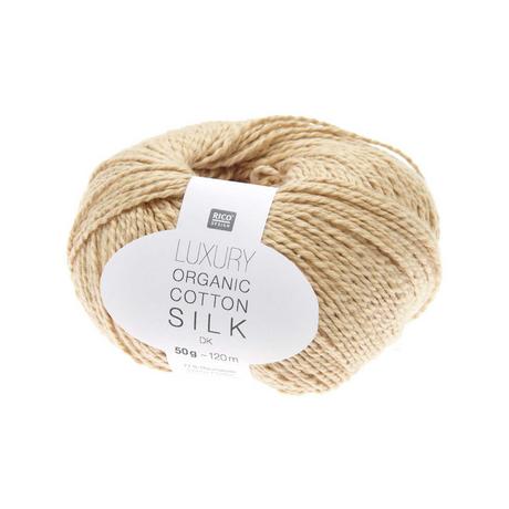 RICO-Design Filato per maglieria Luxury Organic Cotton Silk dk 