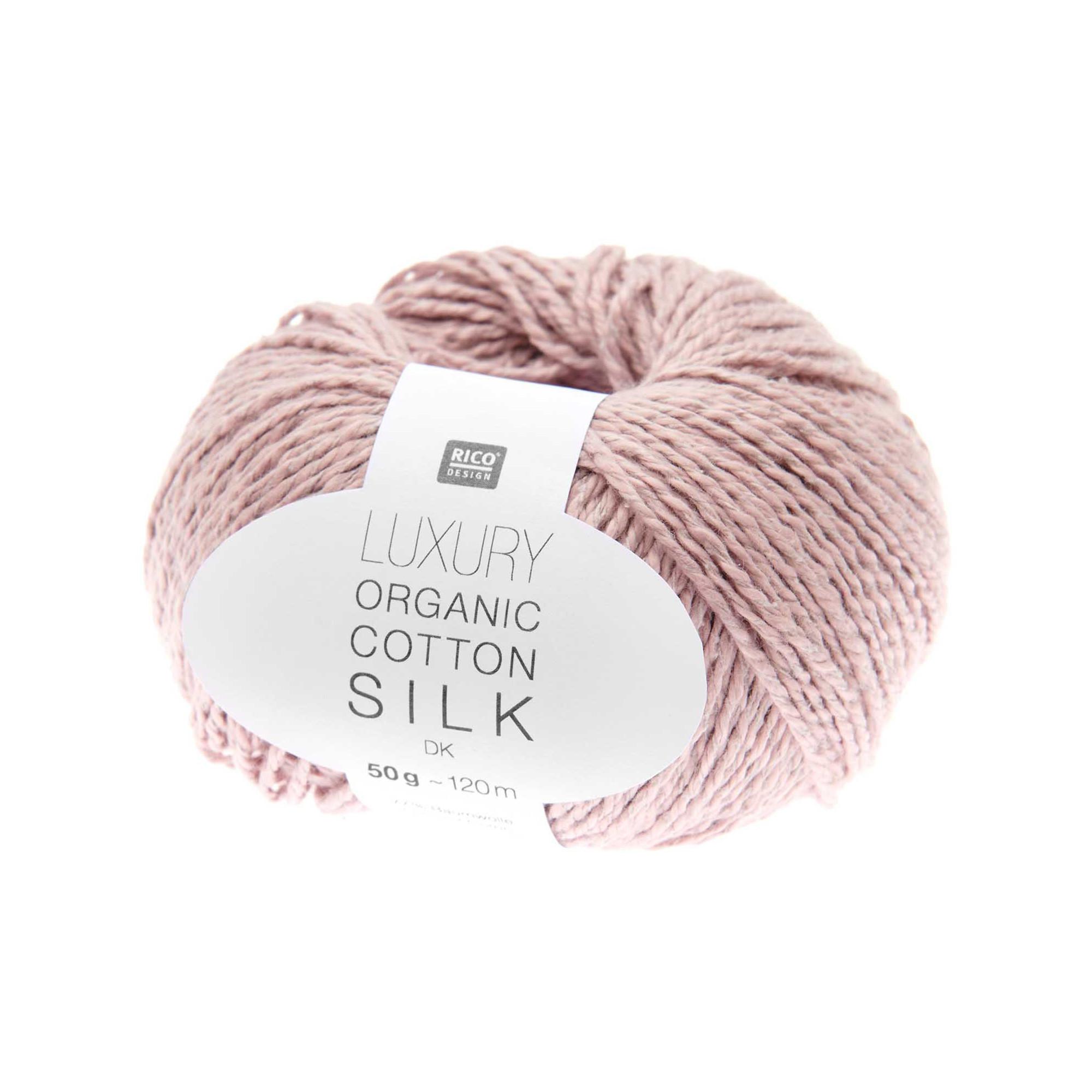 RICO-Design Filato per maglieria Luxury Organic Cotton Silk dk 