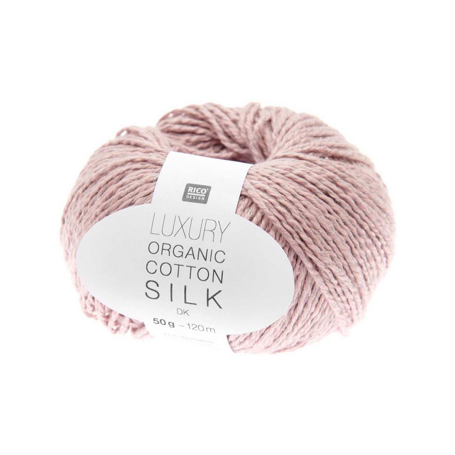 Rico Design Strickgarn Luxury Organic Cotton Silk dk 
