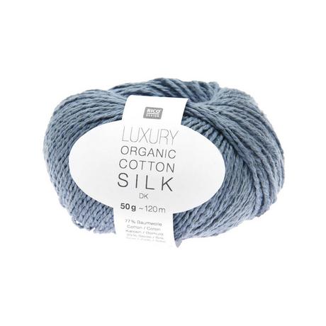 RICO-Design Filato per maglieria Luxury Organic Cotton Silk dk 