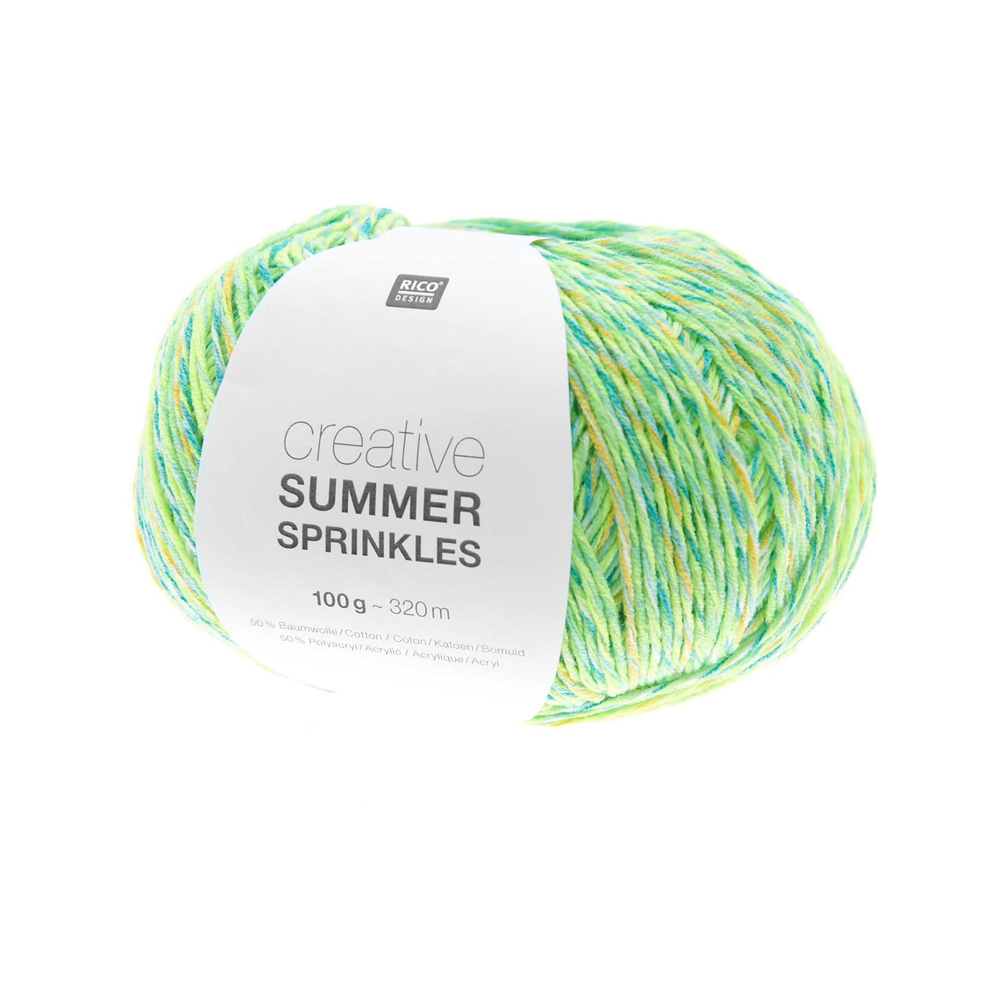 RICO-Design Strickgarn Creative Summer Sprinkles 