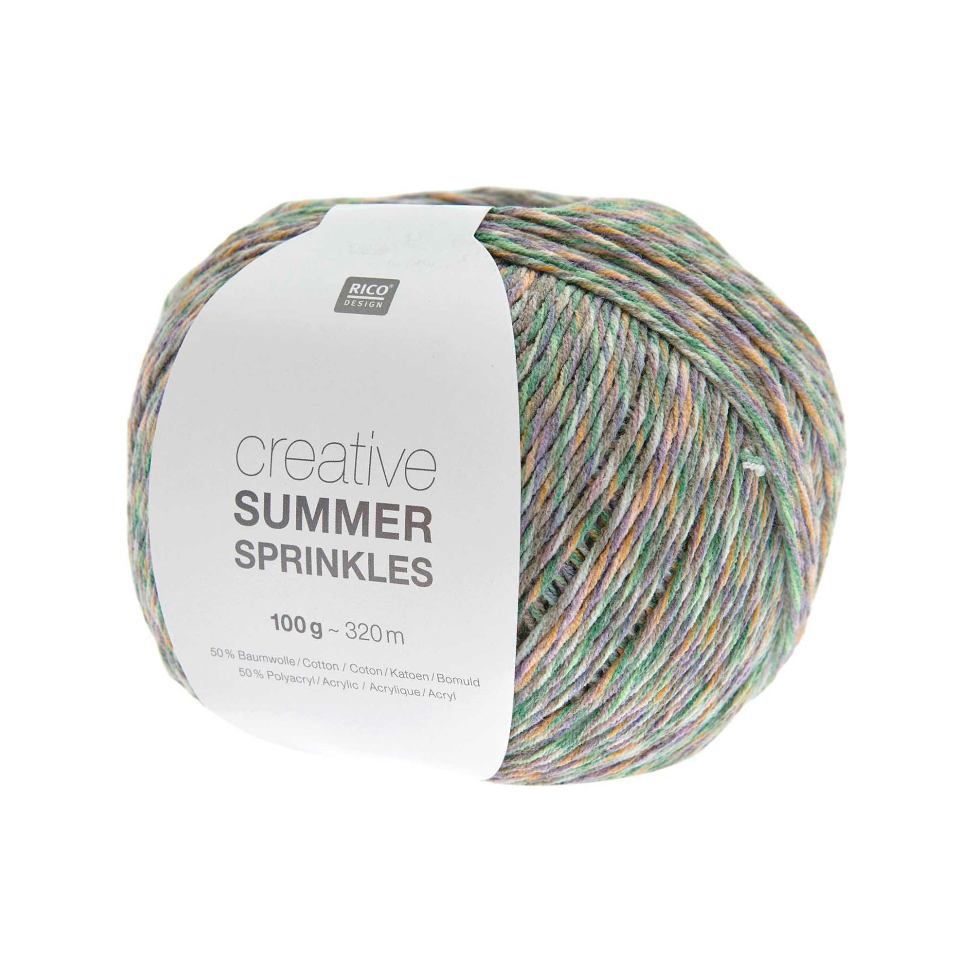 RICO-Design Fil à tricoter Creative Summer Sprinkles 