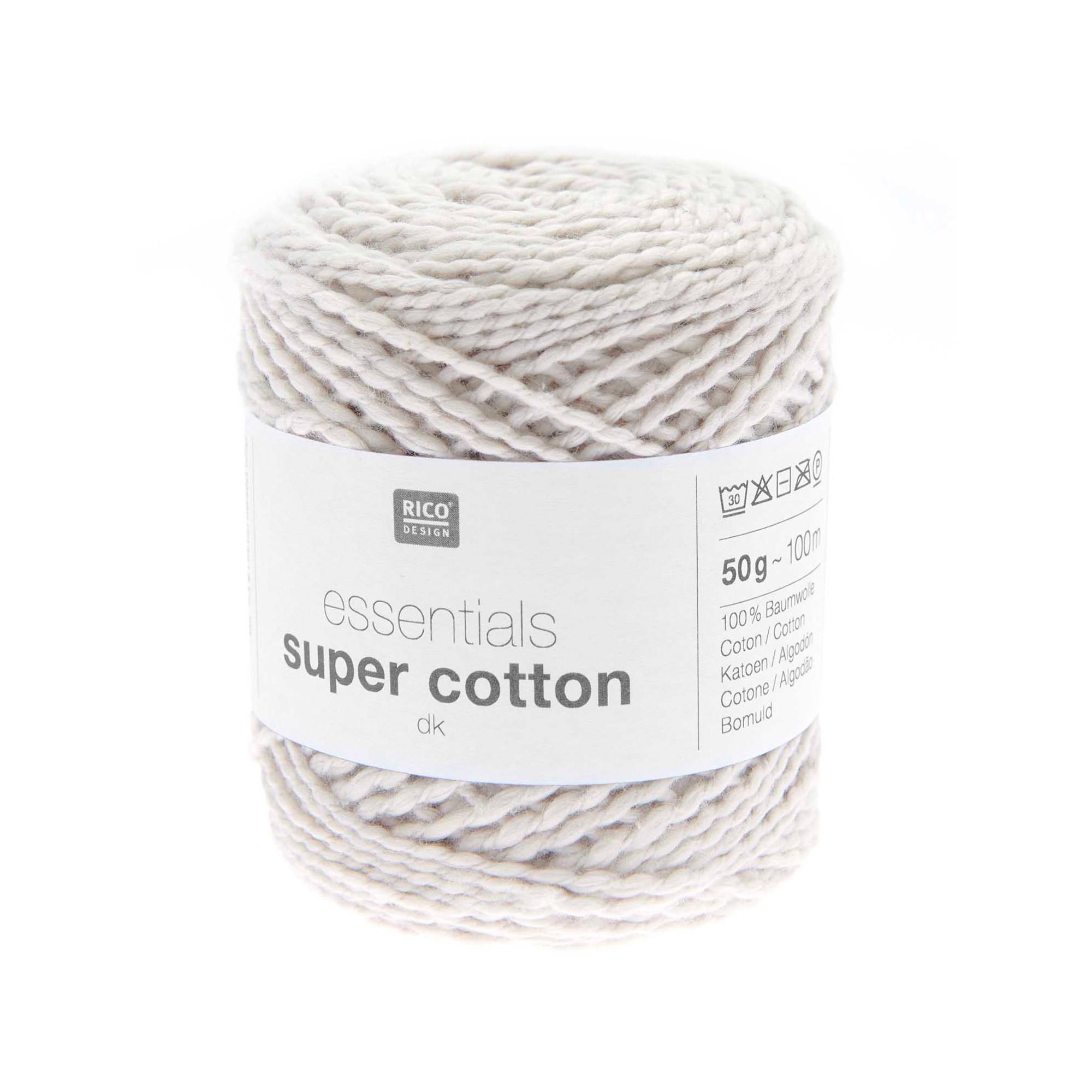 RICO-Design Filato per maglieria Essentials Super Cotton dk 