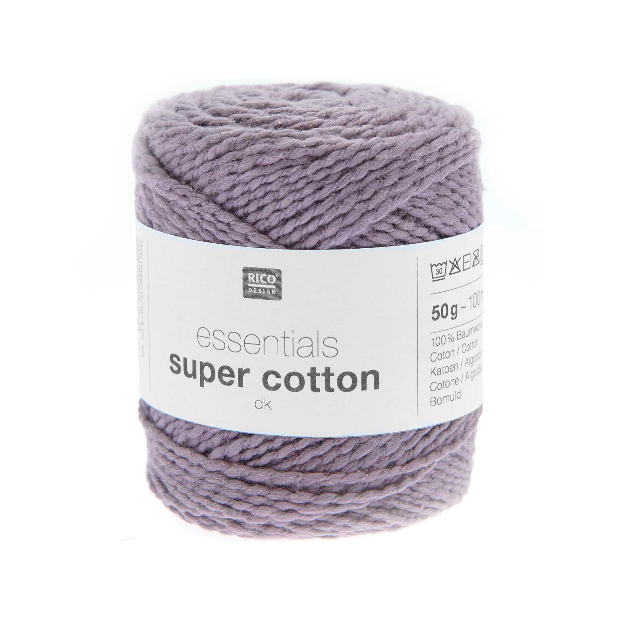 RICO-Design Strickgarn Essentials Super Cotton dk 