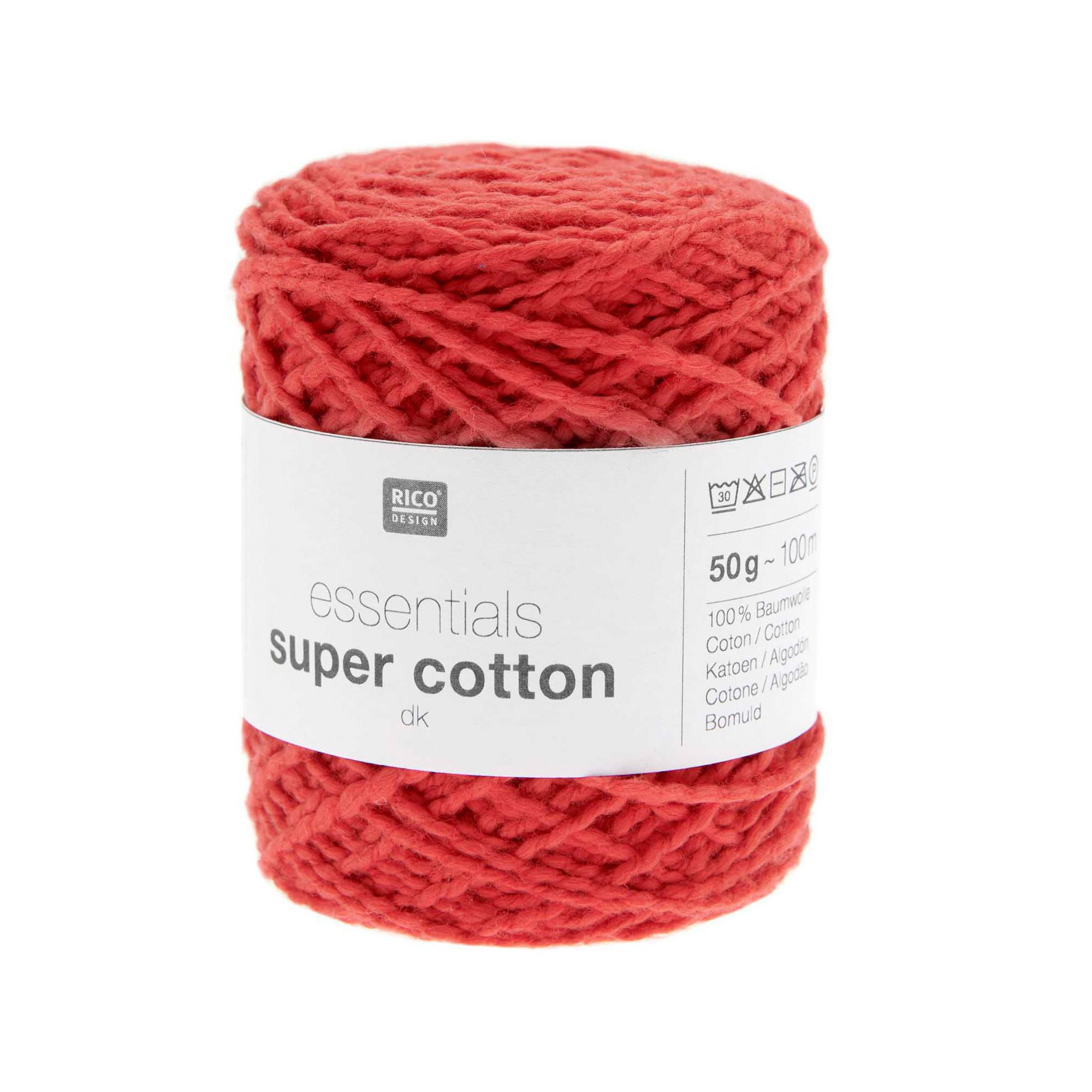 RICO-Design Strickgarn Essentials Super Cotton dk 