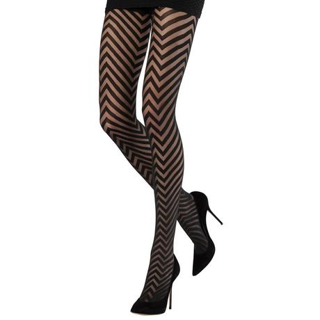 emilio cavallini sharp tights Collants à motifs 