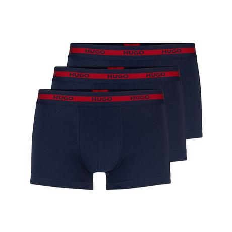 HUGO TRUNK TRIPLET PLANET Lot de 3 boxers 