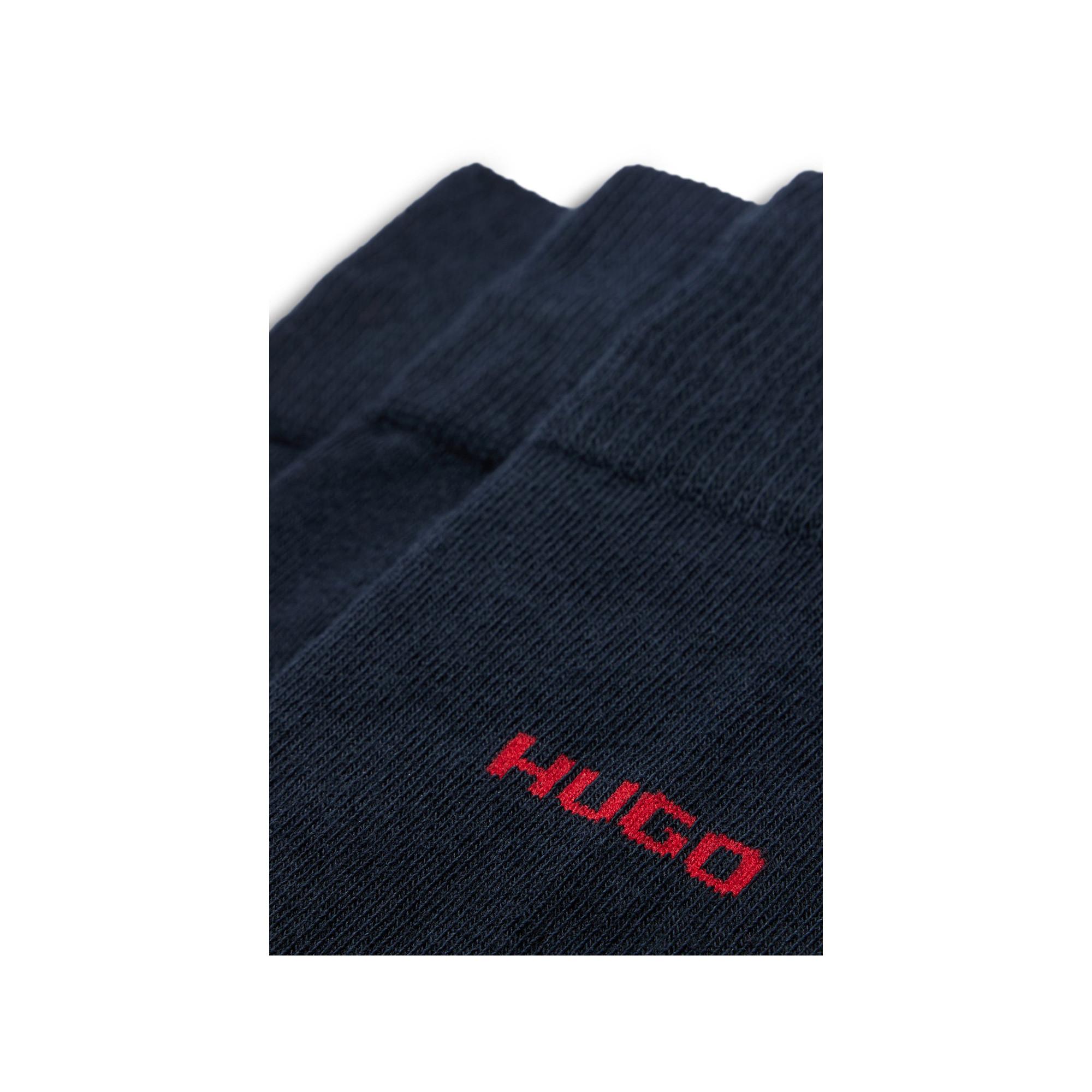 HUGO 3P RS UNI CC Lot de 3 paires de chaussettes, hauteur mollet 