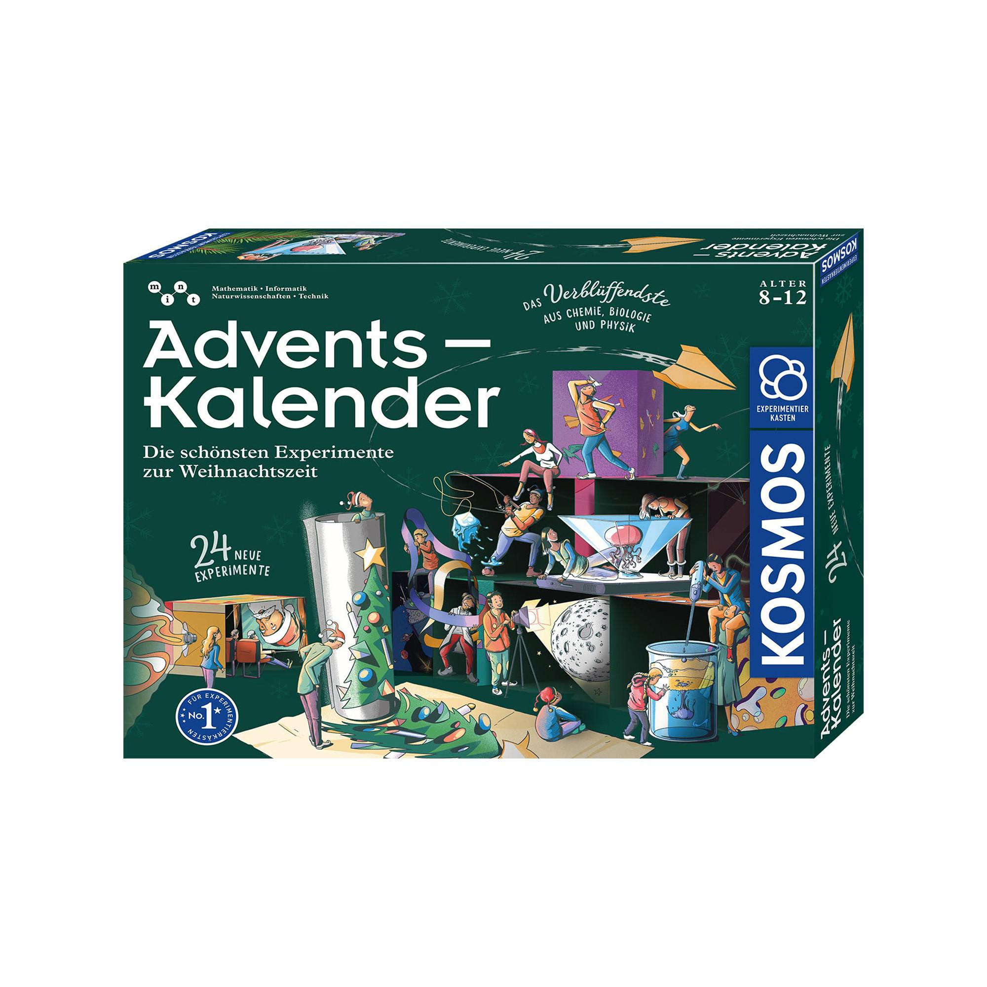 Kosmos  Adventskalender - Die schönsten Experimente zur Weihnachtszeit, tedesco 