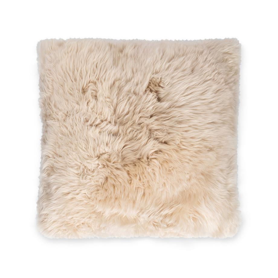 Coussin décoratif en fourrure