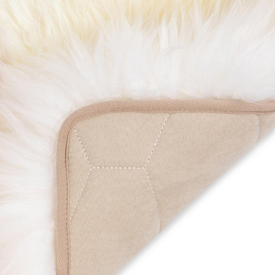 Manor Coussin d'assise en fourrure véritable Dalvik 
