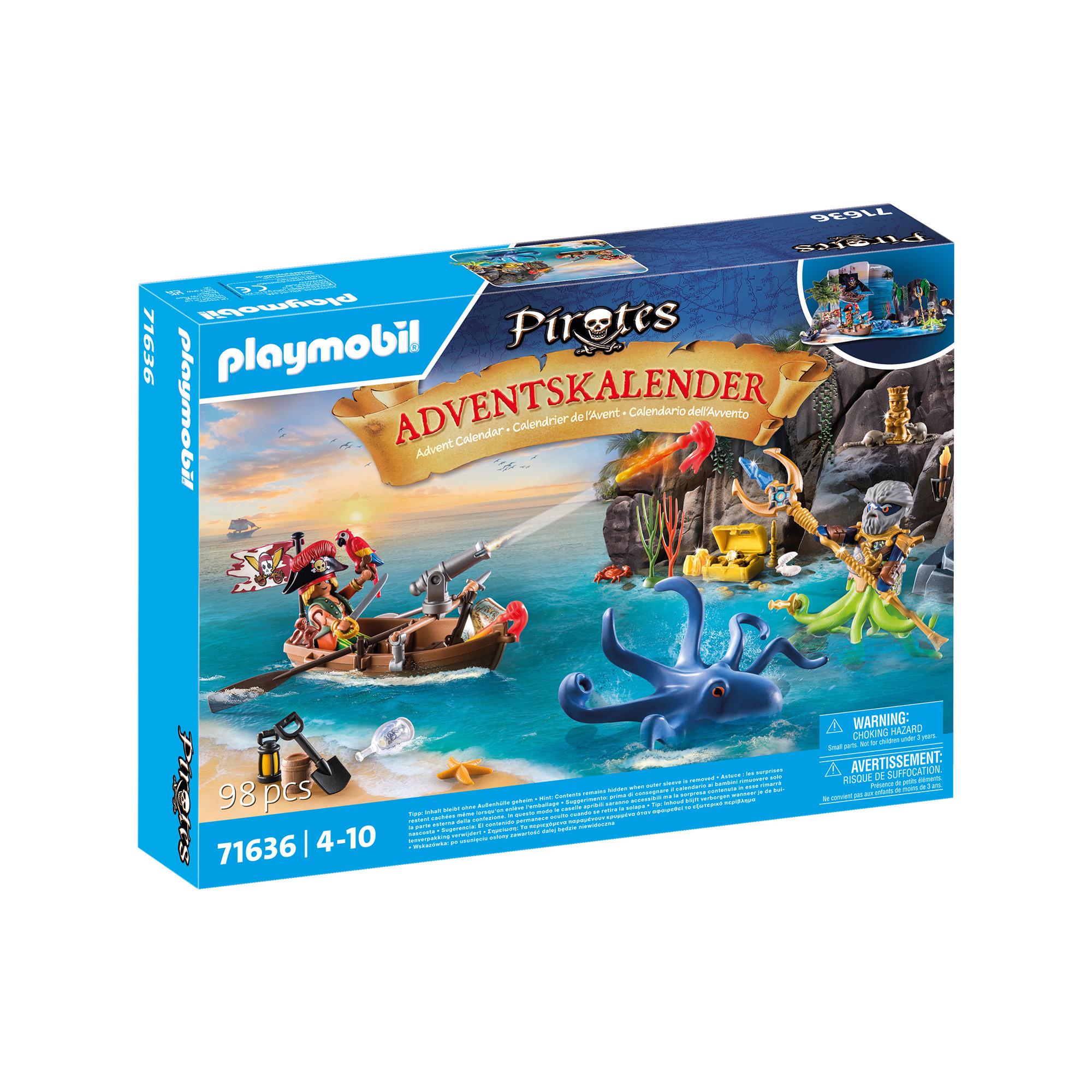 Playmobil  71636 Calendario dell'Avvento: Pirati 