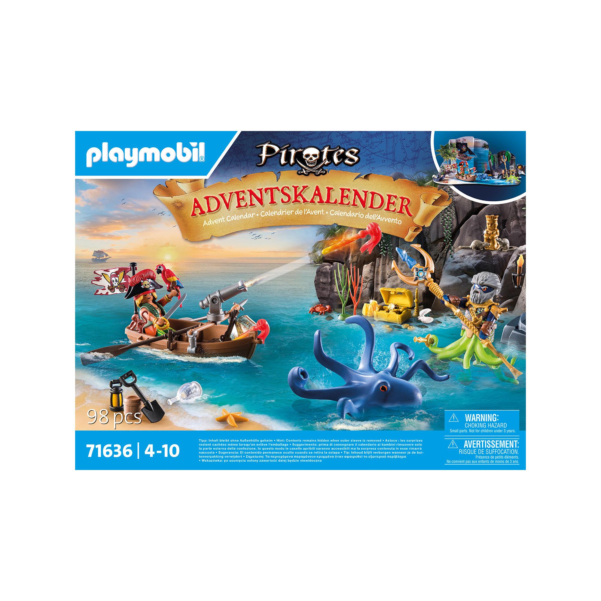 Playmobil  71636 Calendario dell'Avvento: Pirati 