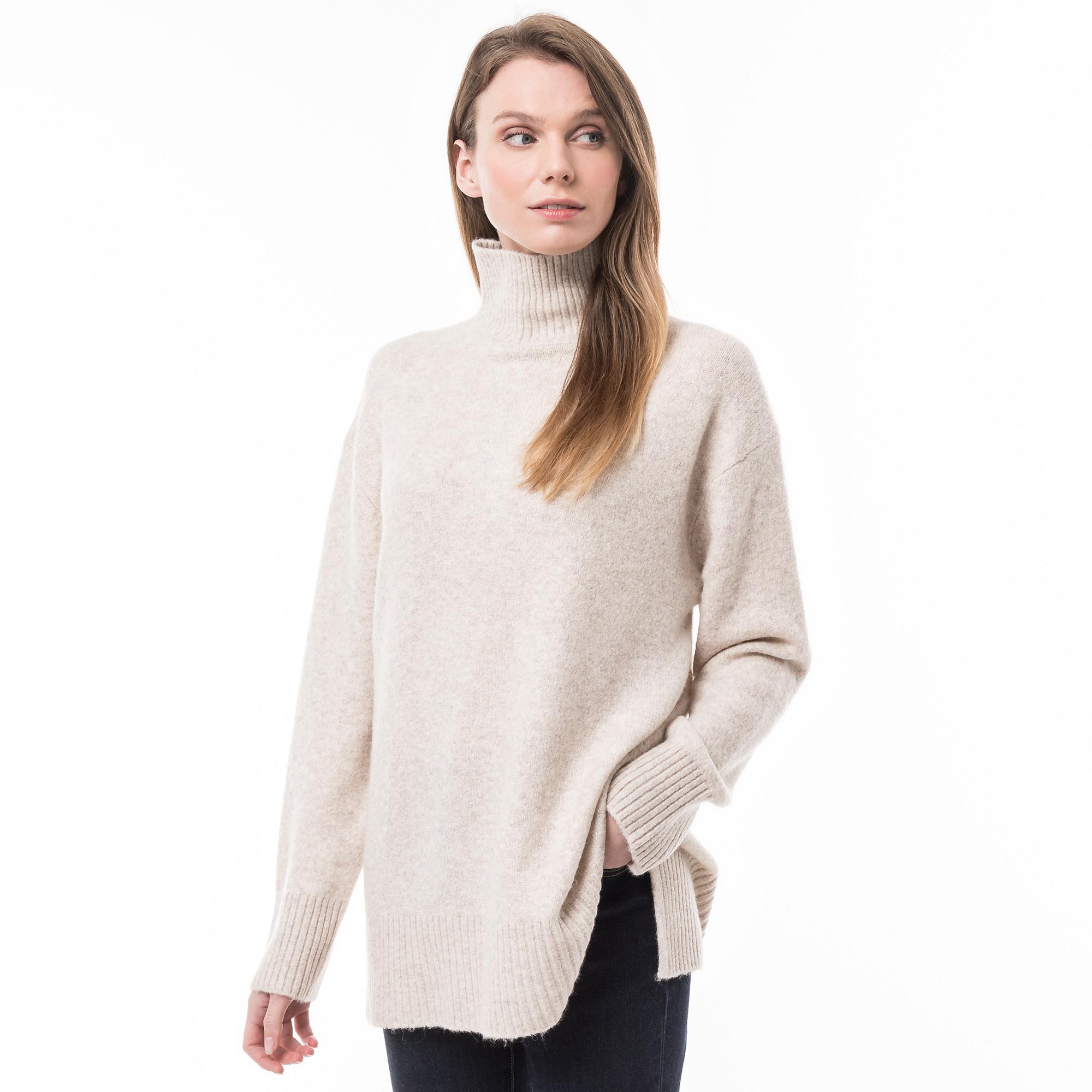 Manor Woman  Pullover, Stehkragen 