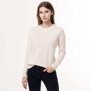 Manor Woman lambswool Pull, col rond, manches longues 