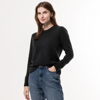 Manor Woman lambswool Pullover, Rundhals, langarm 