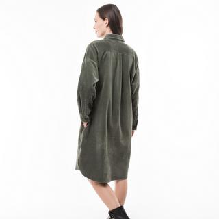 Manor Woman cord Robe chemisier, manches longues 