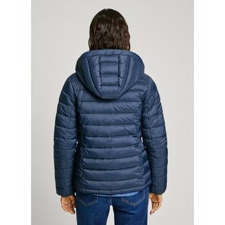 Pepe Jeans London Wattierte Jacke mit Kapuze  