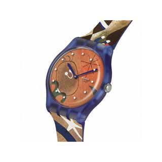 swatch SWATCH X TATE GALLERY MIRO'S WOMAN & BIRD IN THE MOONLIGHT Horloge analogique 