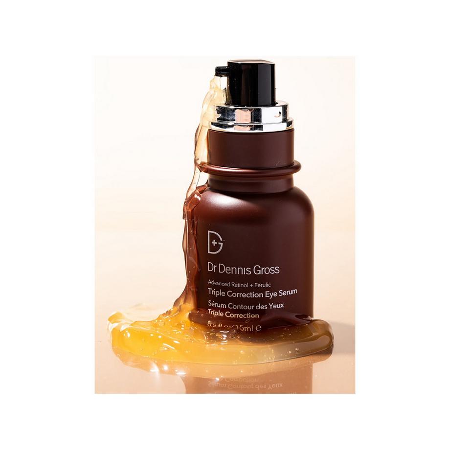 Dr Dennis Gross  Advanced Retinol + Ferulic - Sérum Contour Dex Yeux Triple Correction 