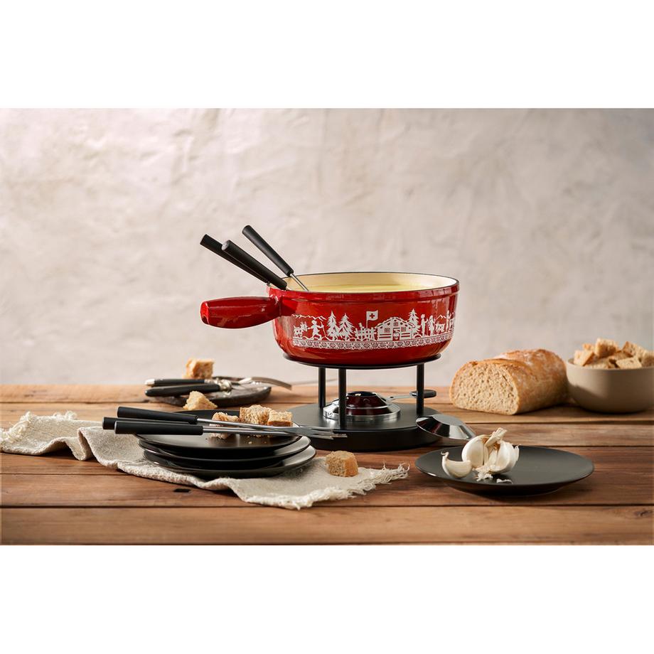 KUHN RIKON Caquelon per fondue formaggio Alpeggio 