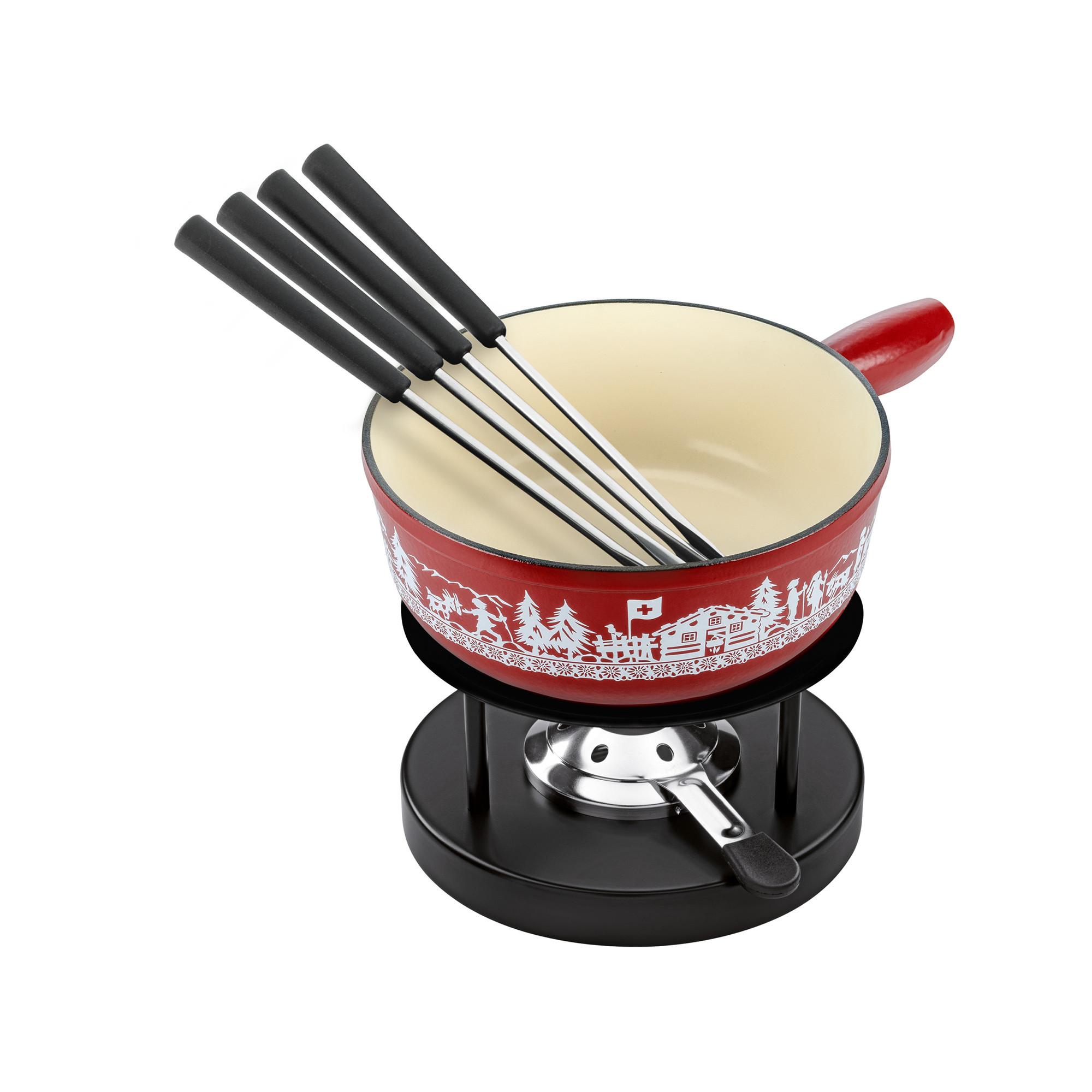 KUHN RIKON Set per fondue formaggio Alpeggio 