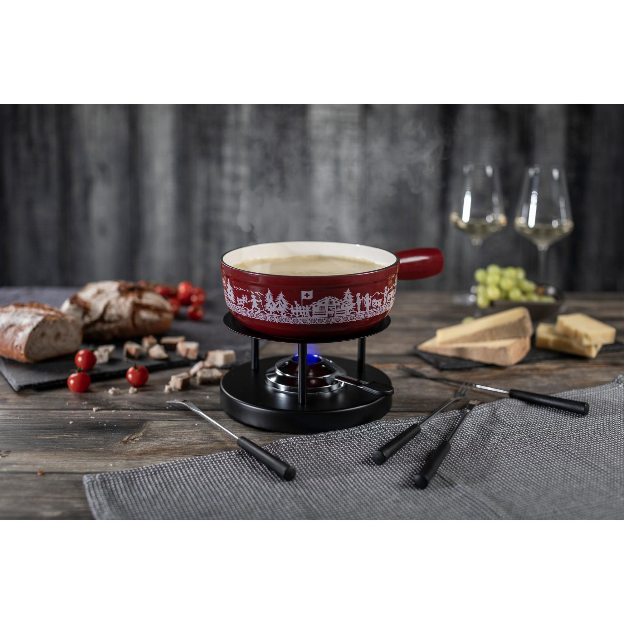 KUHN RIKON Set per fondue formaggio Alpeggio 