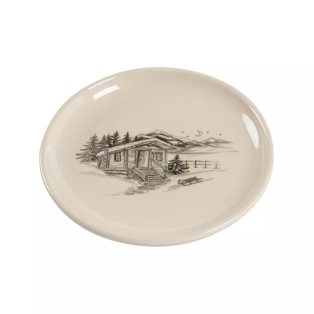 Kuhn Rikon - Käsefondue-Teller, 21cm, Beige