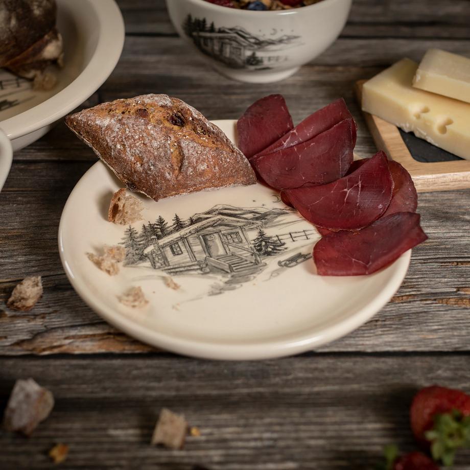 KUHN RIKON Piatto per fondue formaggio Chalet 