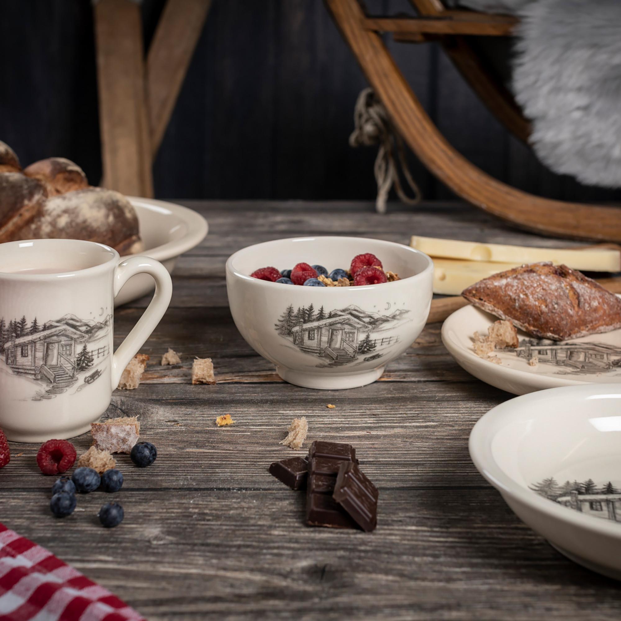 KUHN RIKON Käsefondue-Teller Chalet 