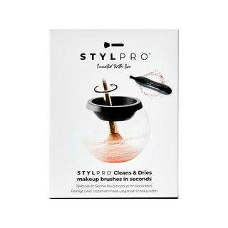 STYLPRO  Systeme de nettoyage et de sechage des pinceaux de maquillage 