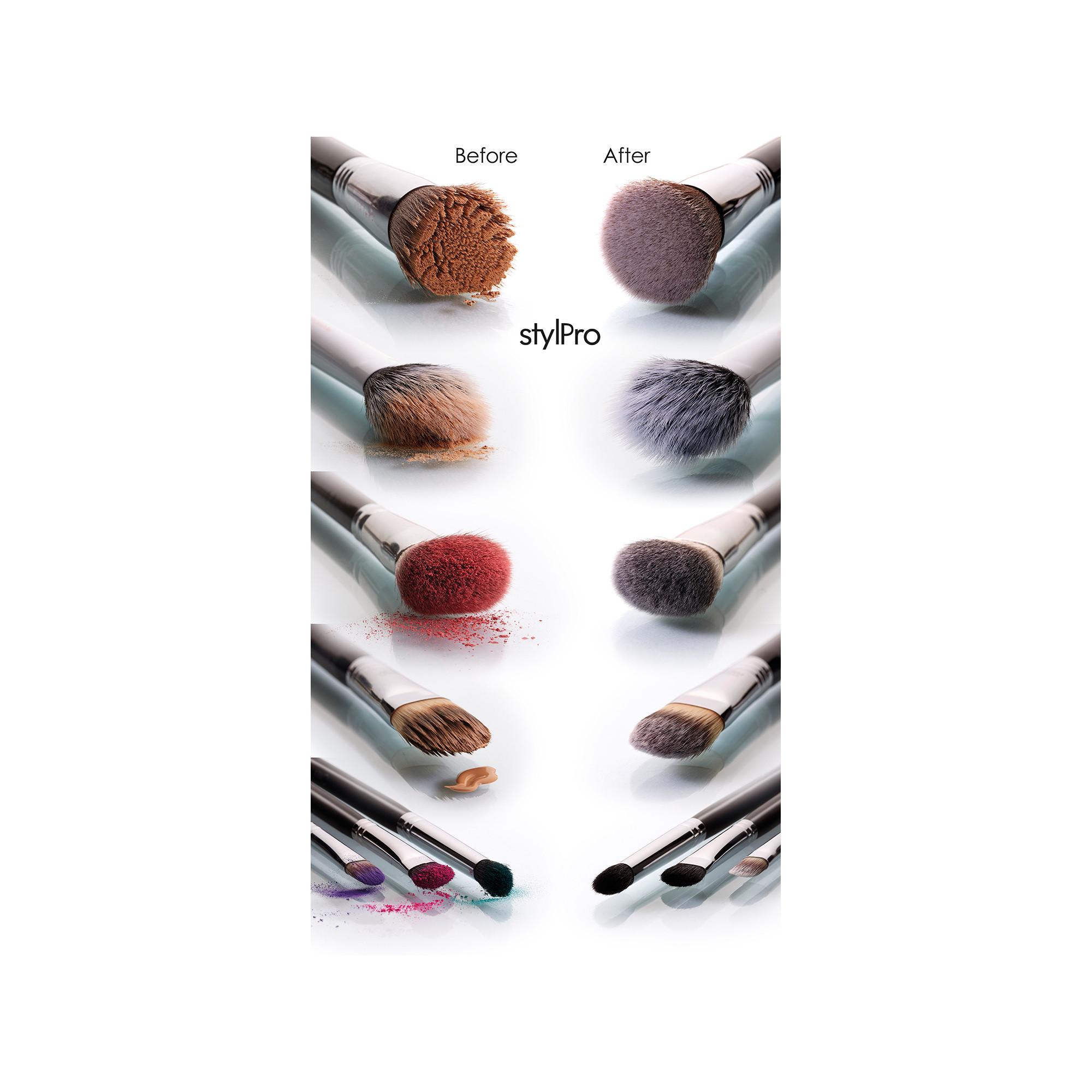STYLPRO  Systeme de nettoyage et de sechage des pinceaux de maquillage 
