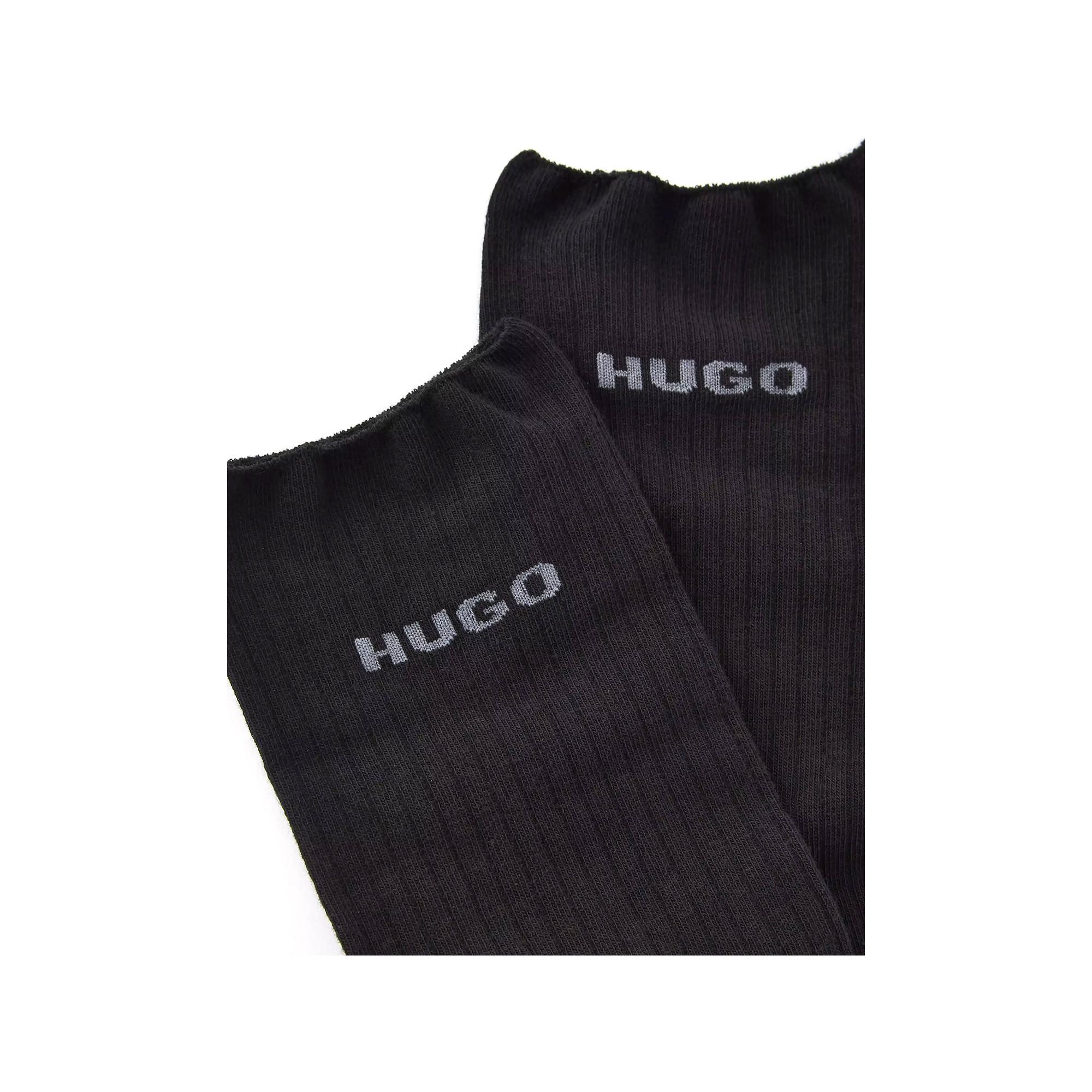 HUGO 2P QS FINE RIB CC W Multipack, Socken 