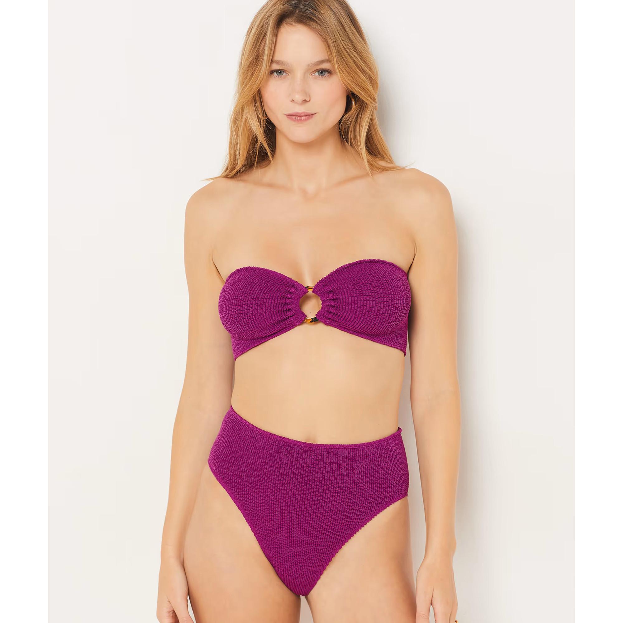 Image of Bikini Damen Dunkelrot ONE SIZE