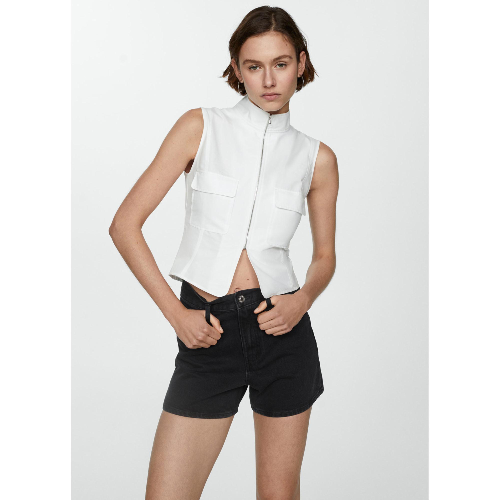 Image of Shorts Damen Black Stoned 38