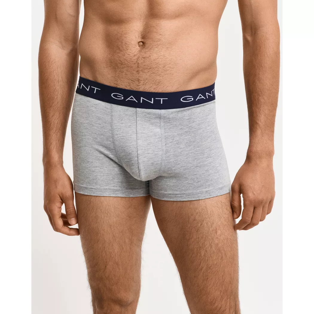 Gant Boxers 90000300393 3 Unités Grey Melange XL Homme
