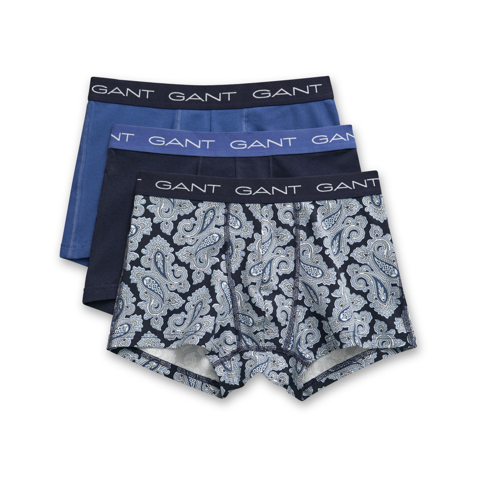 GANT RUGGER STRIPE TRUNK 3-PACK GB Lot de 3 boxers 