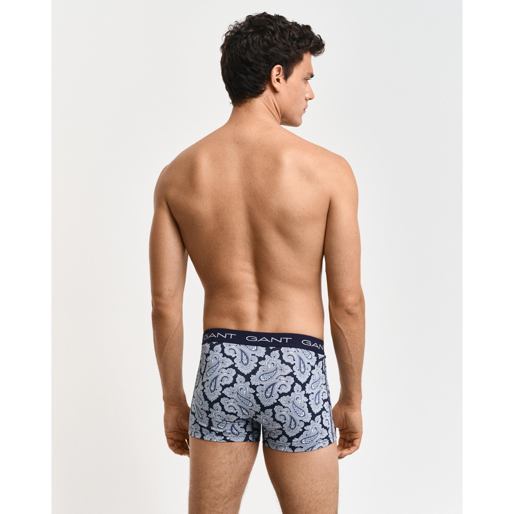 GANT RUGGER STRIPE TRUNK 3-PACK GB Lot de 3 boxers 