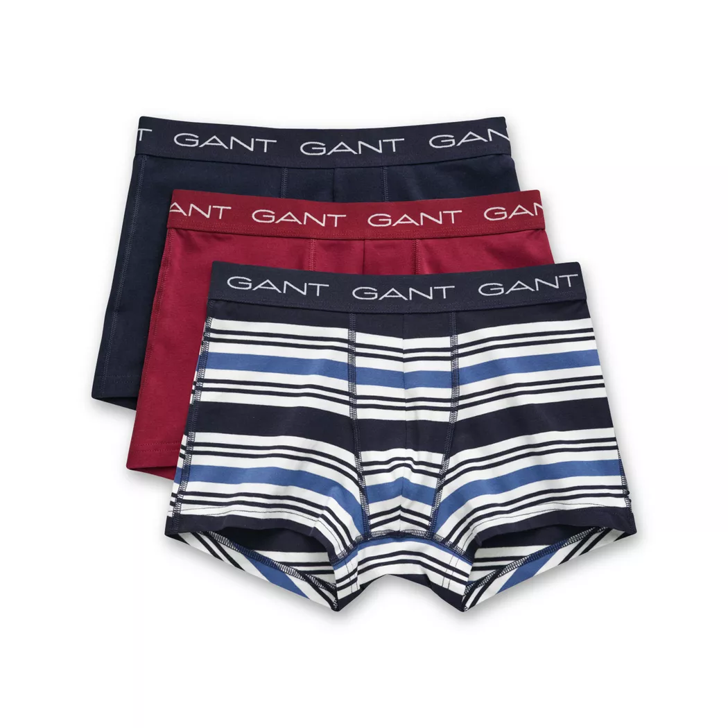 Gant - Triopack, Pantys, für Herren, Marine, Größe XL