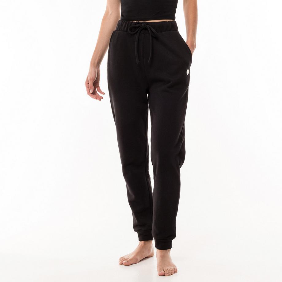 Manor Woman Pantaloni pigiama lunghi con motivo a cuore  