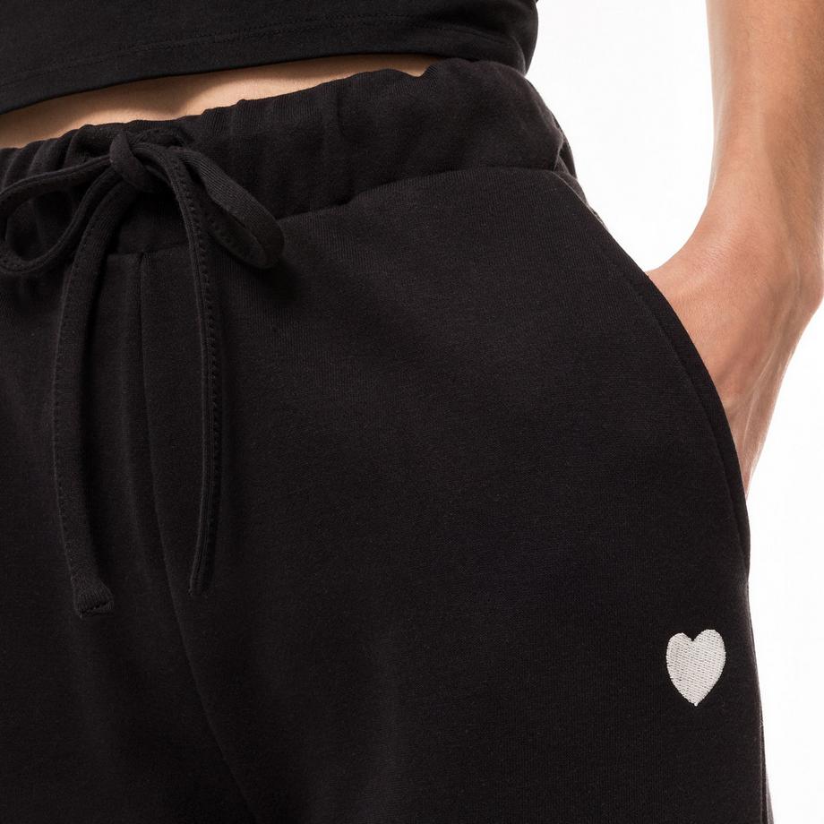 Manor Woman Pantaloni pigiama lunghi con motivo a cuore  